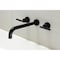 Kingston Brass KS8050CKL Wall Mount Tub Faucet, Matte Black KS8050CKL - alternate 4